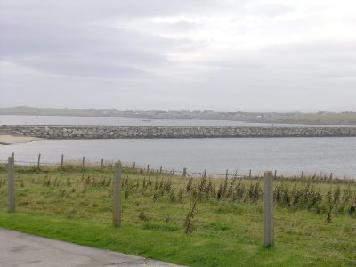 Italian POW built Land Bridge / Sea Barrier.